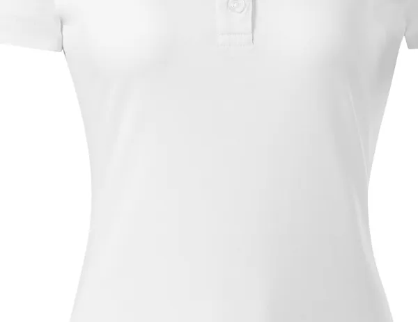 Polo mercerisé élégant pour femme - Coupe légèrement effilée