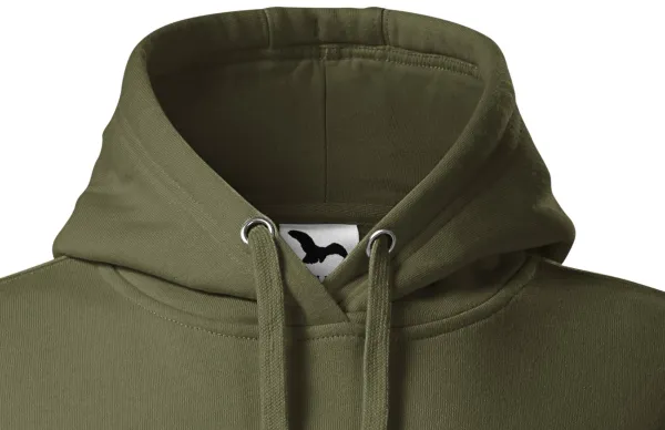 Sweat femme à capuche sans zip - Capuche avec cordons de serrage