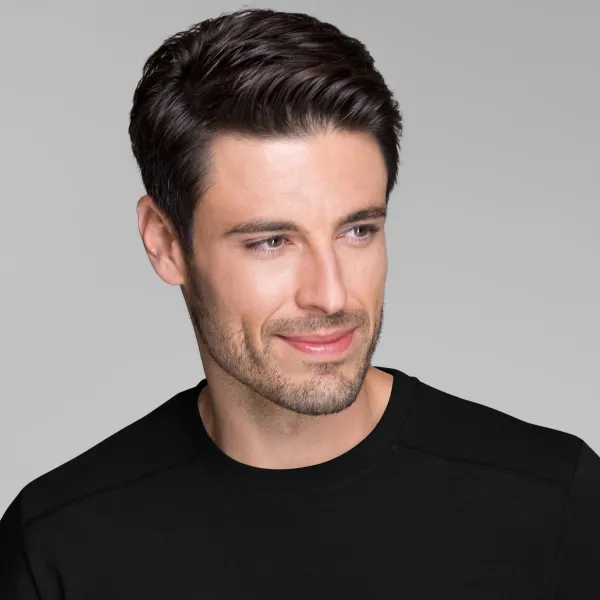 T-shirt homme décoré - Encolure ronde classique