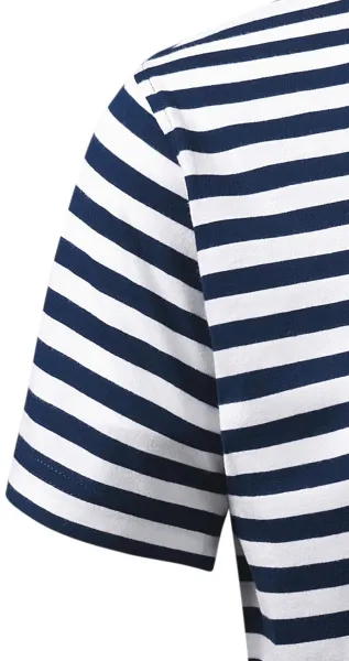 T-shirt façon marine - Manches courtes classiques
