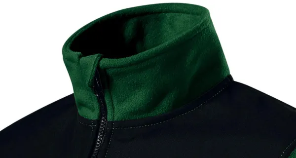 Veste polaire unisexe chaude - Col montant pour protéger du froid au niveau du cou
