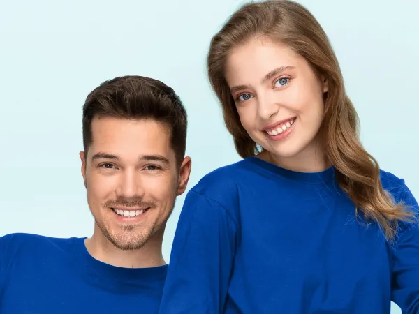 T-shirt léger à manches longues - Encolure ronde classique