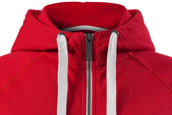 Sweat-shirt contrasté à capuche pour femme - Capuche avec cordons de serrage