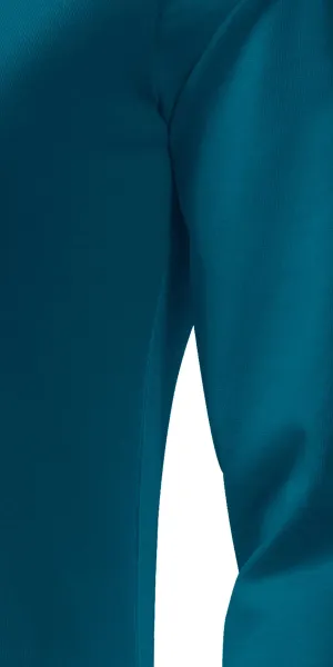 T-shirt ajusté à manches longues pour femme - Coupe avec coutures latérales