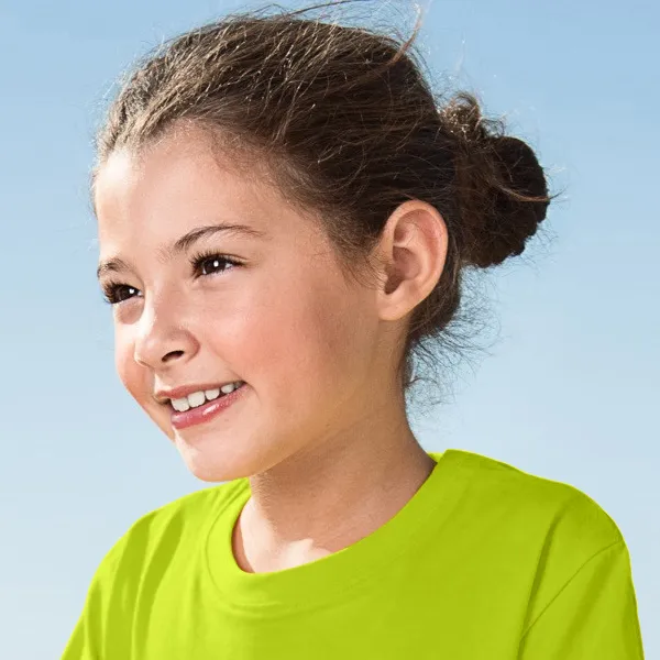 T-shirt léger pour enfants - Encolure ronde classique
