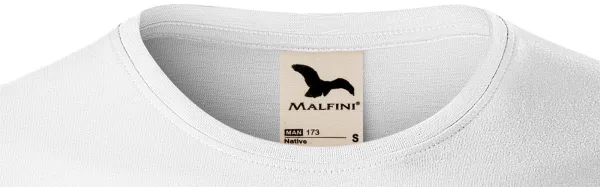 T-shirt homme, coton bio texturé - Encolure ronde classique