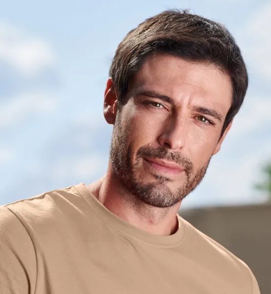 T-shirt simple homme - Encolure ronde classique