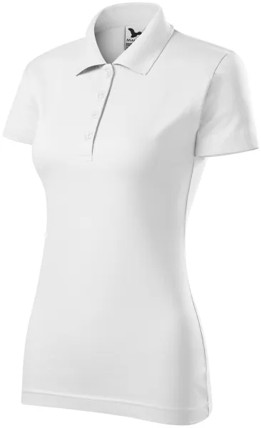 Polo coupe slim pour femme - polo en coton pour femme