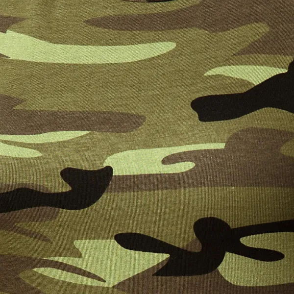 T-shirt camouflage femme - 100% coton pour un confort maximal