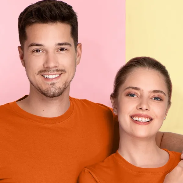 T-shirt léger à manches courtes - Encolure ronde classique