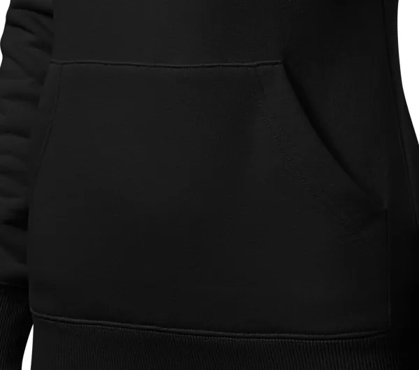 Sweat femme à capuche sans zip - Poche de style kangourou