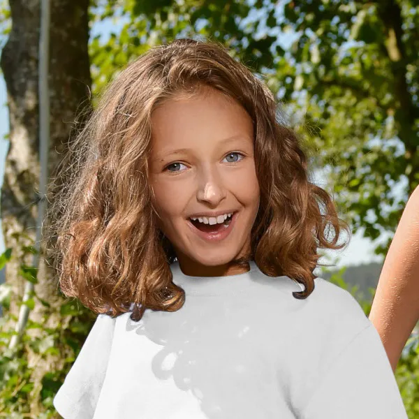 T-shirt simple pour enfants - Encolure ronde classique