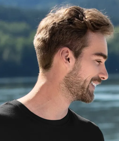 T-shirt à la mode pour hommes - Encolure ronde classique