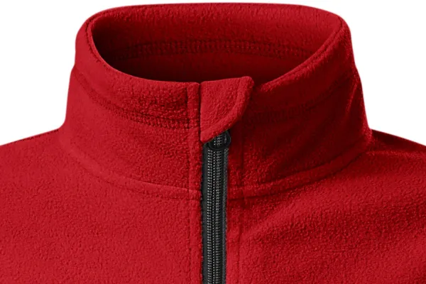 Veste polaire enfant contrastée - Fermeture zippée jusqu'au menton