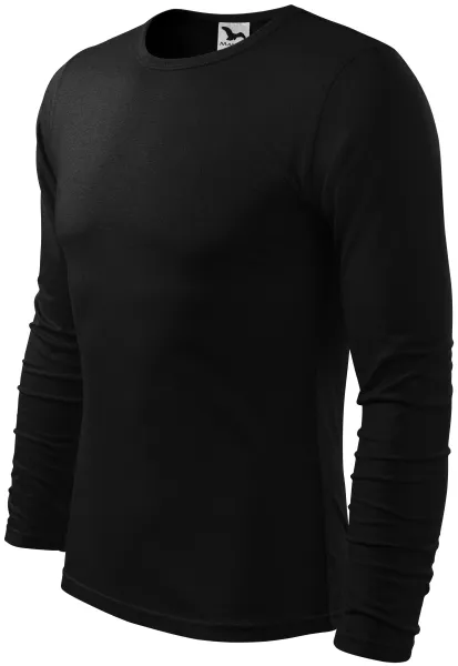 T-shirt à manches longues pour hommes - T-shirt en coton pour homme pour tous les jours
