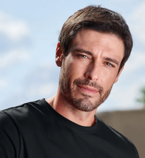 T-shirt simple homme - Encolure ronde classique