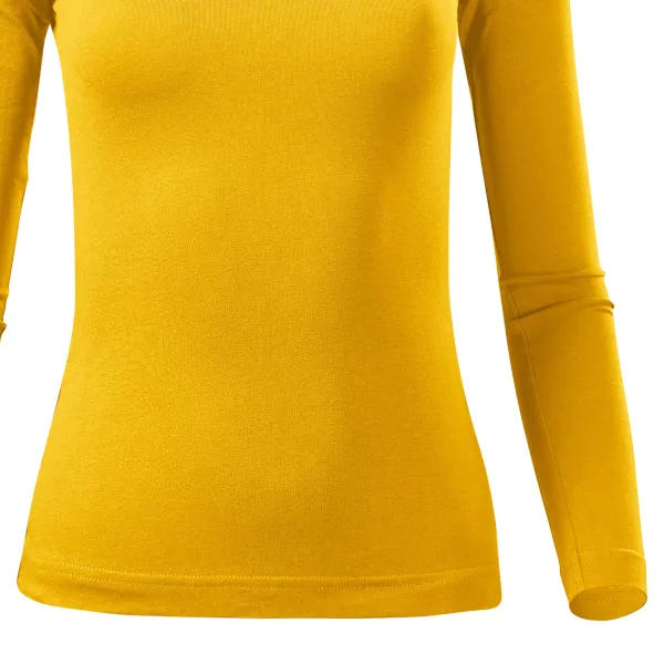 T-shirt femme à manches longues - Coupe légèrement ajustée