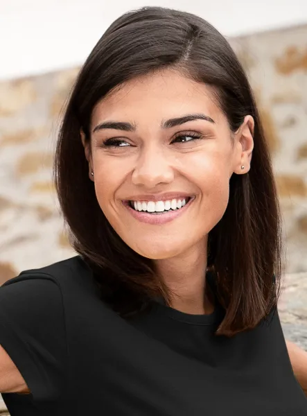 T-shirt tendance pour femme - Encolure ronde classique