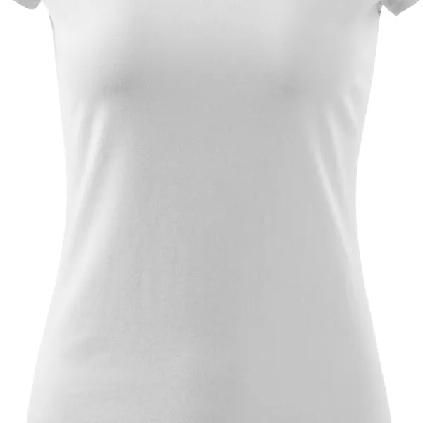 T-shirt femme à manches très courtes - Coupe légèrement effilée