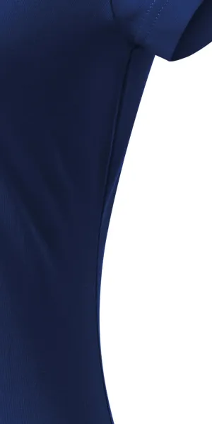 T-shirt coupe slim pour femme avec encolure en V - Coupe avec coutures latérales