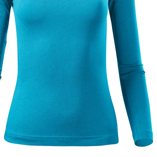 T-shirt femme à manches longues - Coupe légèrement ajustée