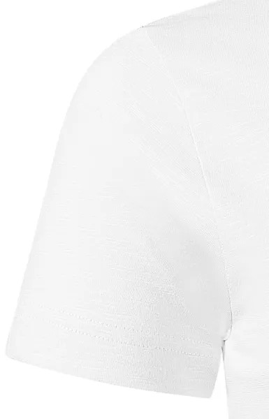 T-shirt homme, coton bio texturé - Manches courtes classiques