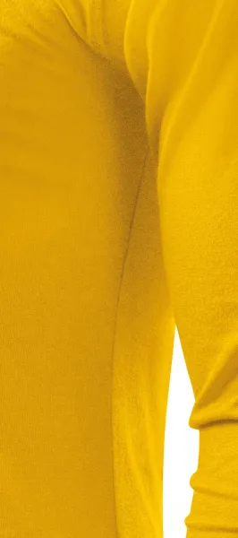 T-shirt à manches longues pour hommes - Coupe avec coutures latérales