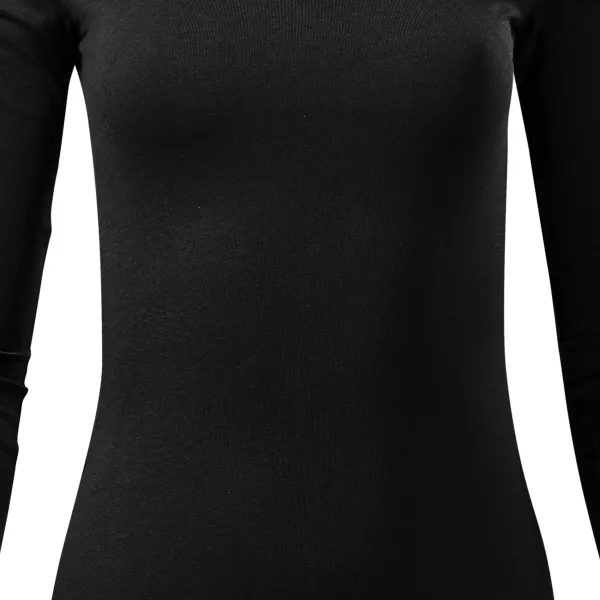 T-shirt femme à manches longues - Coupe légèrement ajustée