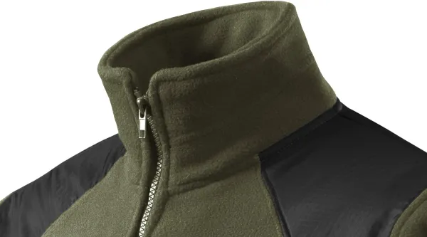 Veste sport - Col montant pour protéger du froid au niveau du cou