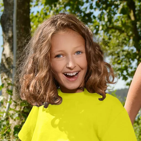 T-shirt simple pour enfants - Encolure ronde classique