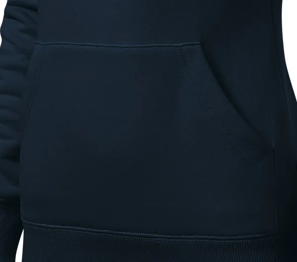 Sweat femme à capuche sans zip - Poche de style kangourou