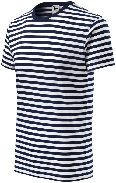 T-shirt façon marine - T-shirt rayé en coton pour homme