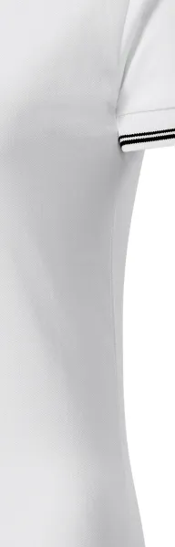 Polo femme à manches courtes - Coupe avec coutures latérales