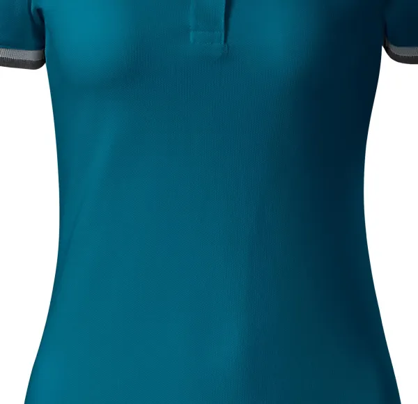 Robe pour femme avec col relevé - Coupe légèrement effilée