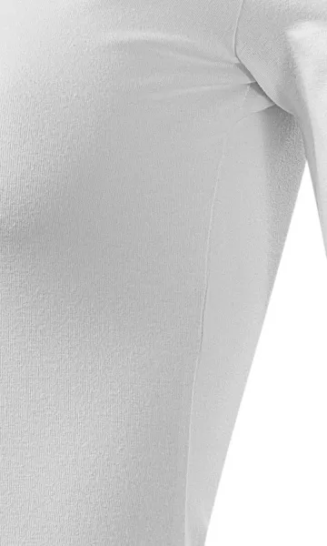 T-shirt femme à manches longues - Coupe avec coutures latérales