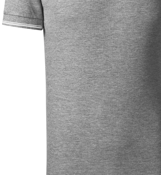 Polo homme contrasté - Coupe légèrement effilée