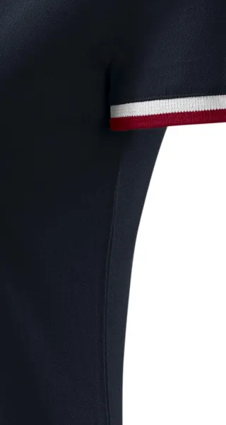 Polo pour femme avec col relevé - Coupe avec coutures latérales