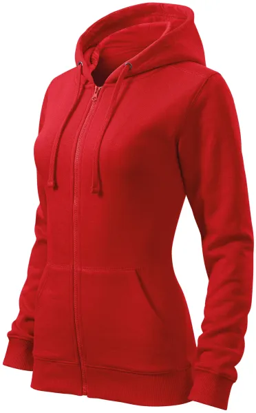 Sweat femme à capuche - Sweat-shirt à capuche zippé pour femme