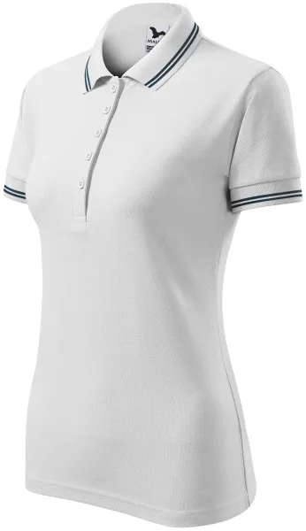 Polo contrasté pour femme - Polo femme confortable pour tous les jours