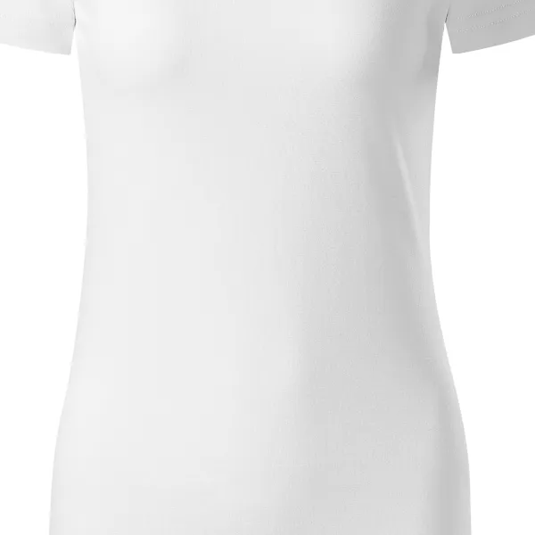 T-shirt femme en coton bio - Coupe légèrement effilée