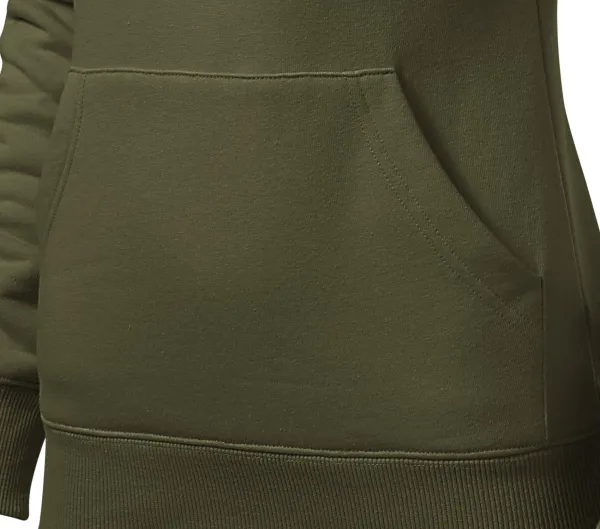 Sweat femme à capuche sans zip - Poche de style kangourou