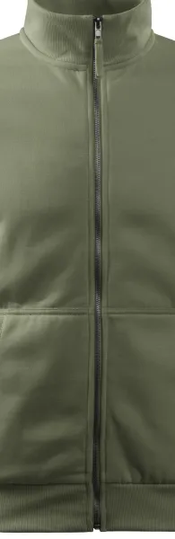 Sweat homme simple sans capuche - Fermeture éclair métallique