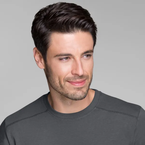 T-shirt homme décoré - Encolure ronde classique