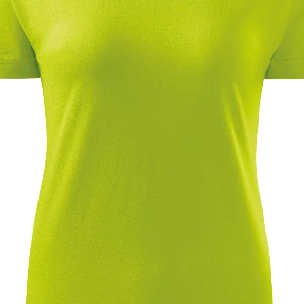 T-shirt classique pour femme - Coupe légèrement effilée