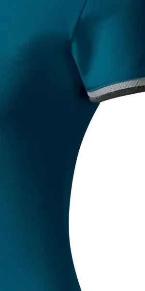 Robe pour femme avec col relevé - Coupe avec coutures latérales