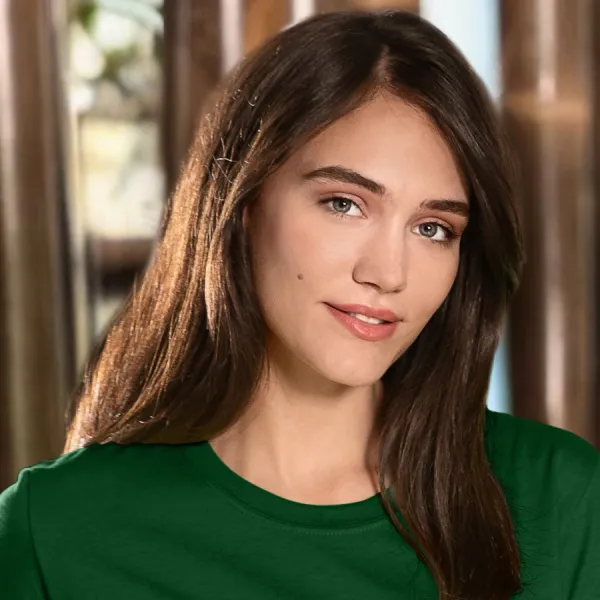 T-shirt classique pour femme - Encolure ronde classique