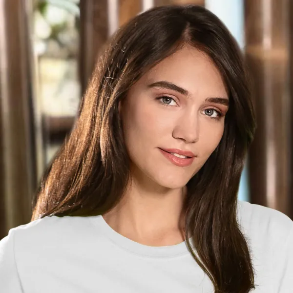 T-shirt classique pour femme - Encolure ronde classique