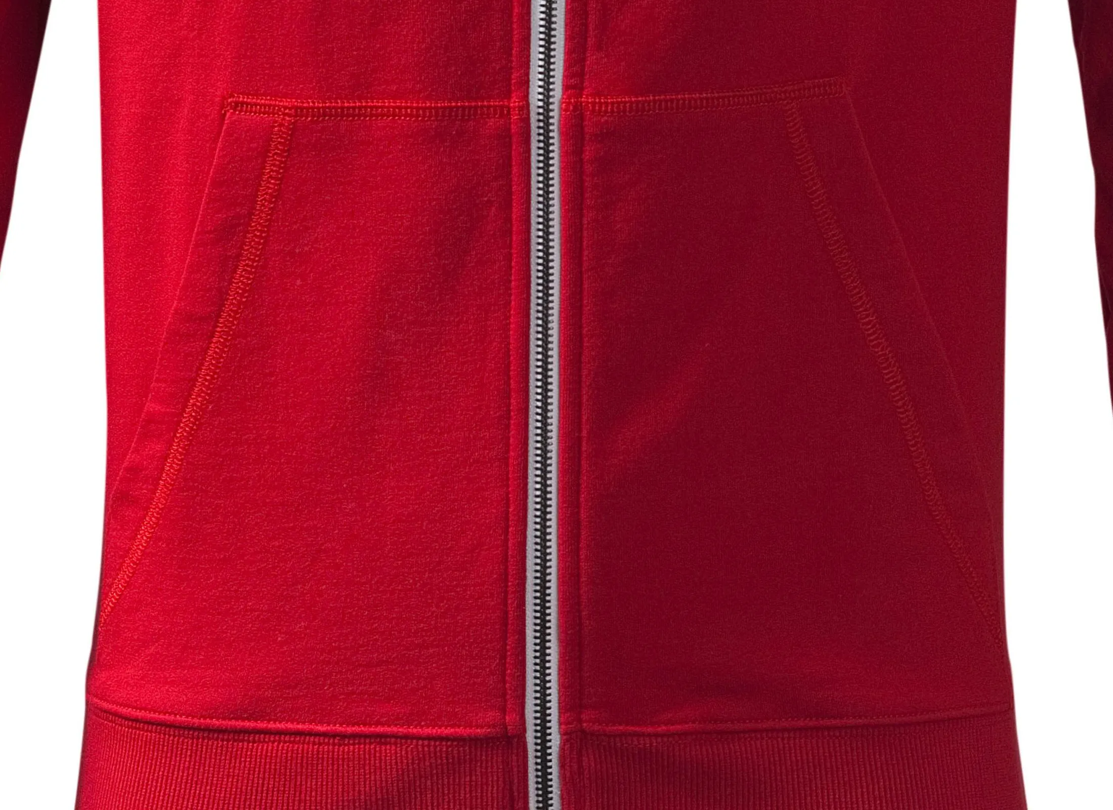 Sweat homme contrasté à capuche - poches de style kangourou